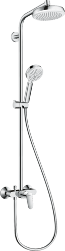 علم دوش کامل Crometta Showerpipe 160 1jet 