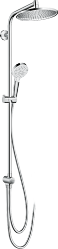 علم دوش کامل Crometta S Showerpipe 240 1jet EcoSmart 
